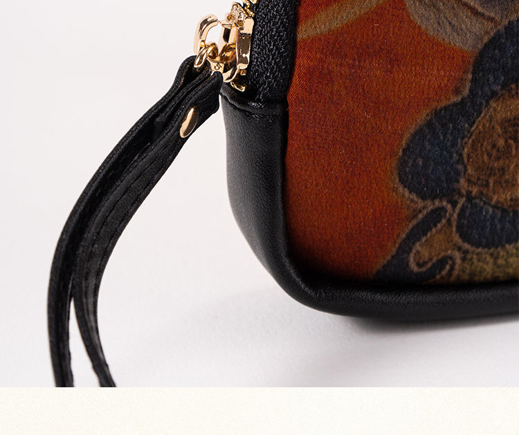 Silk and Song Brocade Handheld Bag