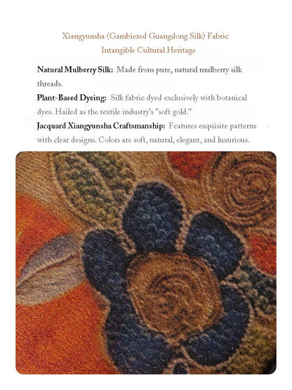 Silk and Song Brocade Handheld Bag