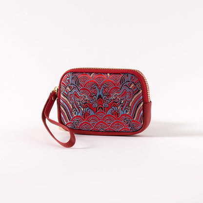 Silk and Song Brocade Handheld Bag