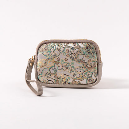 Silk and Song Brocade Handheld Bag